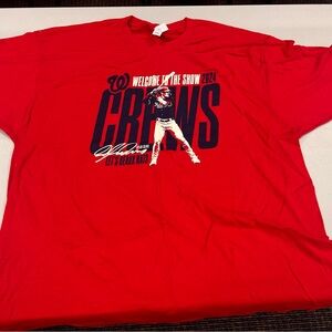 Washington Nationals Dylan Crews Graphic T-Shirt